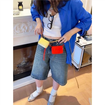 Ulična stil PU crossbody torba sa zatvaračem, džep za ID karticu, proljeće 2024, PU podstava, trodimenzionalna vanjska torba