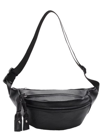 Gubaba PU kožna crossbody torba, unisex, urbani minimalistički stil, zatvaranje na zip, unutarnja džep s zatvaračem