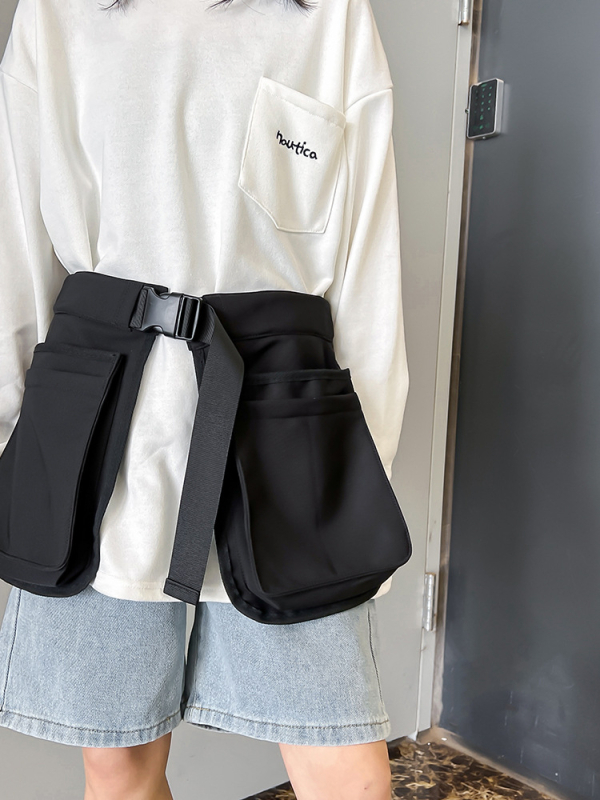 Sportska torba oko struka | Oxford tkanina; ultralak; otporno na habanje; unisex; za outdoor aktivnosti