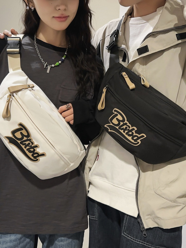 Nylon crossbody torba za svakodnevnu upotrebu – ulični stil (nylon • podstava od poliestera • zatvarač • džep za telefon)