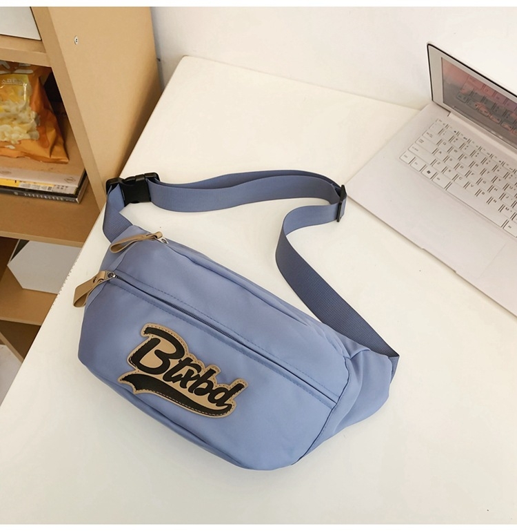 Nylon crossbody torba za svakodnevnu upotrebu – ulični stil (nylon • podstava od poliestera • zatvarač • džep za telefon)