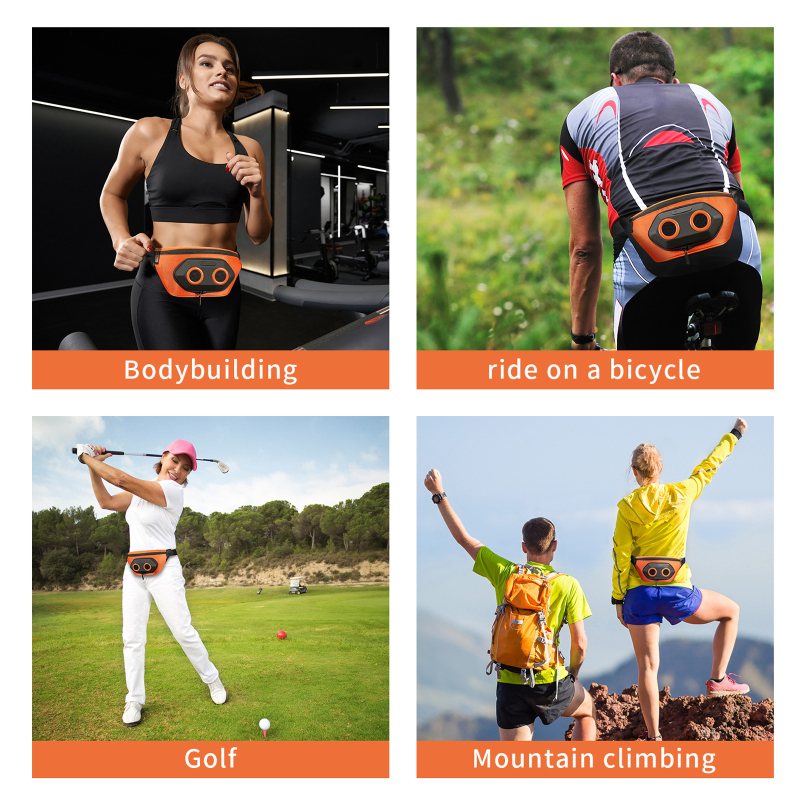 Sportska torbica za pojas – Oxford platno, vodootporna, ultra lagana, proširiva, unisex