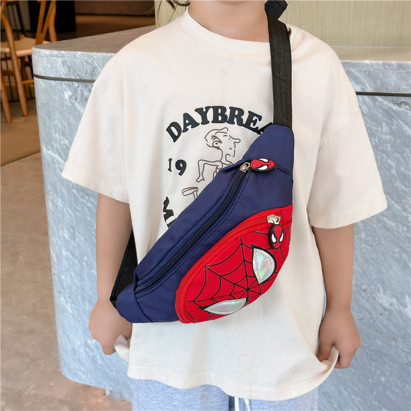 Sac crossbody pentru copii, din nailon, căptușeală din poliester, stil jucăuș și drăguț, respirabil și ultra-ușor, primăvara 2025