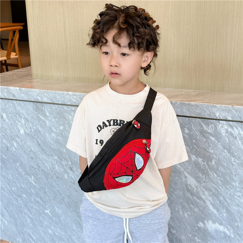 Sac crossbody pentru copii, din nailon, căptușeală din poliester, stil jucăuș și drăguț, respirabil și ultra-ușor, primăvara 2025