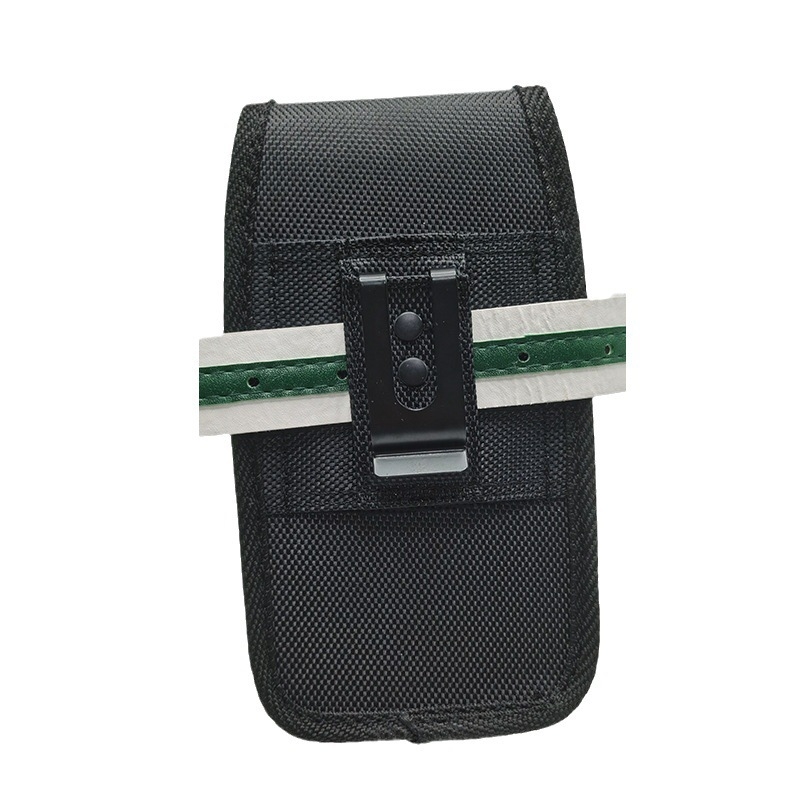 Muška pojas torbica za telefon, Oxford tkanina, džep na zip, otvor sa zipom, prozračna, za poslovna putovanja