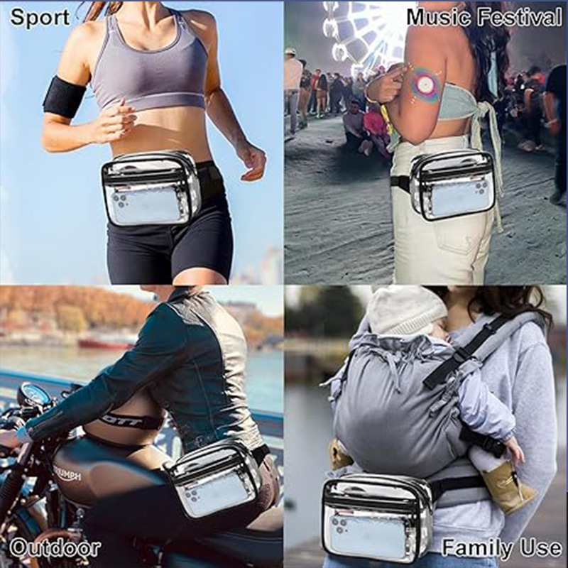 Sportska torba za struk (PVC materijal, super lagana, brend Super Style, unisex, za vanjske sportove)