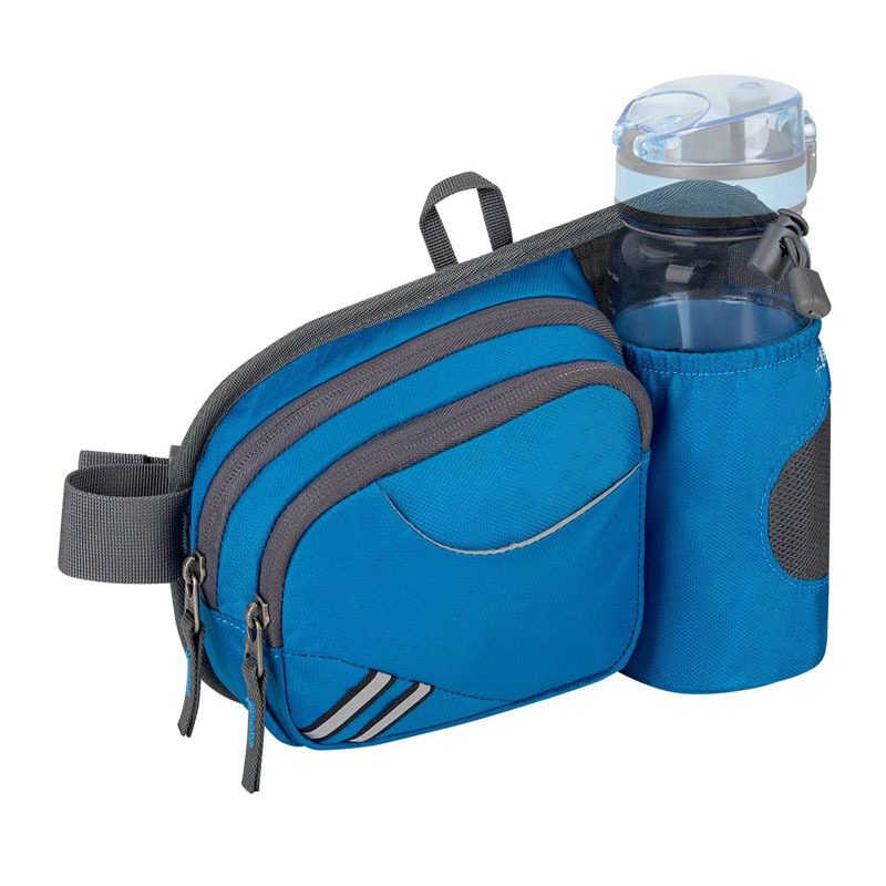 LOELY sportska pojas torba za vanjske aktivnosti – najlon, prozračna, ultralagana, pretinac za bocu