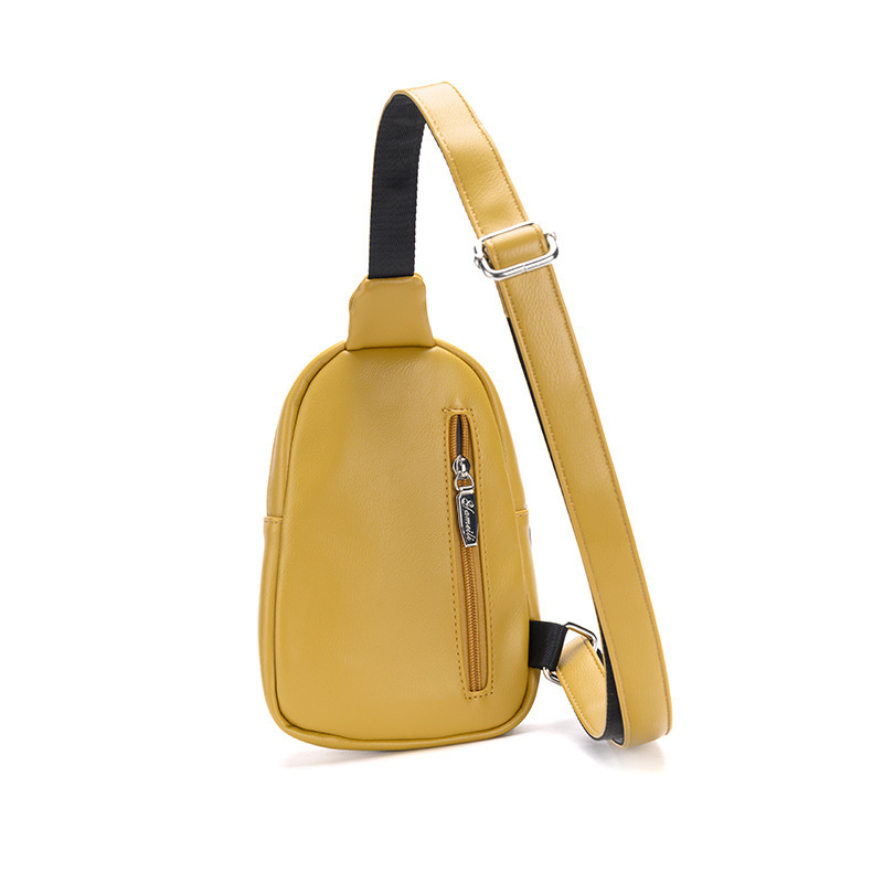 Ženska crossbody torba za pojas – PU materijal, gradski stil, poliester podstava, zatvarač, unutarnji džep sa zatvaračem i džep za mobitel.