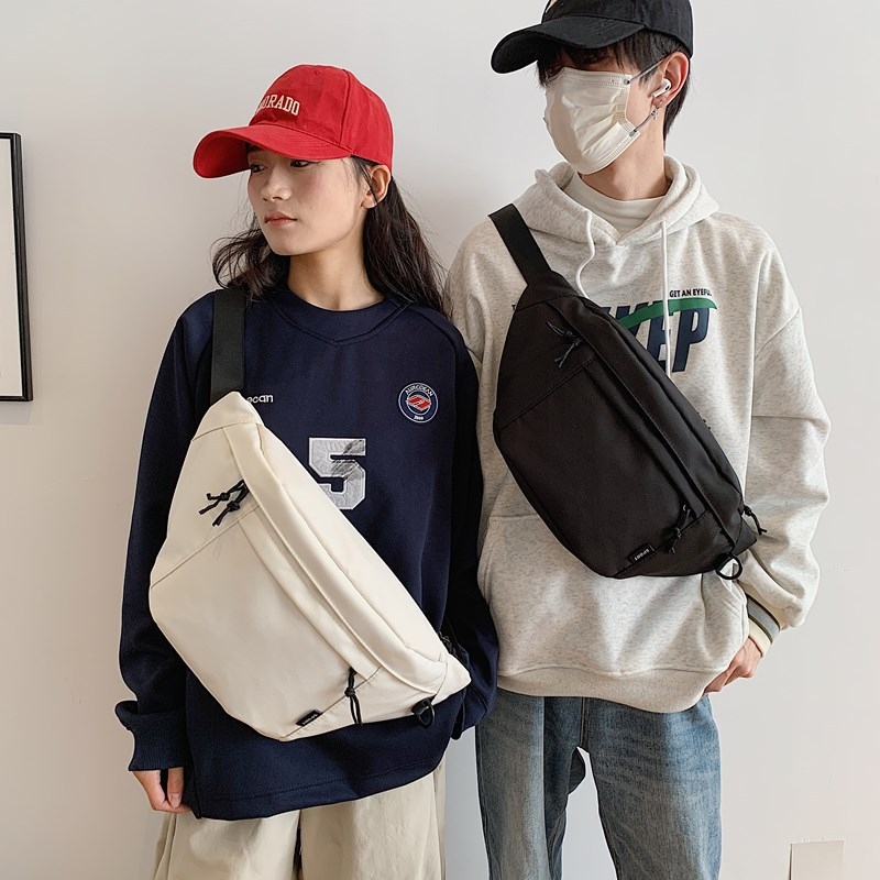 Muška Chest Bag za dnevnu upotrebu: lagana, prozračna od Oxford tkanine, podstava poliester, brend KVE, velikog kapaciteta