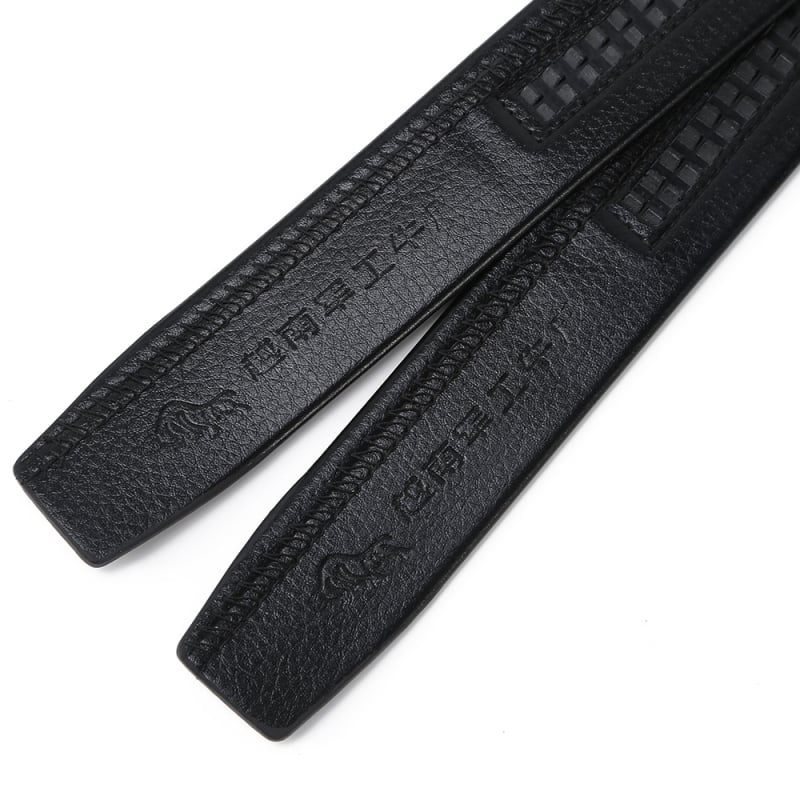 Férfi üzleti öv műbőrrel, betűs mintázat, csattal: más, zárás: más, testreszabás elérhető