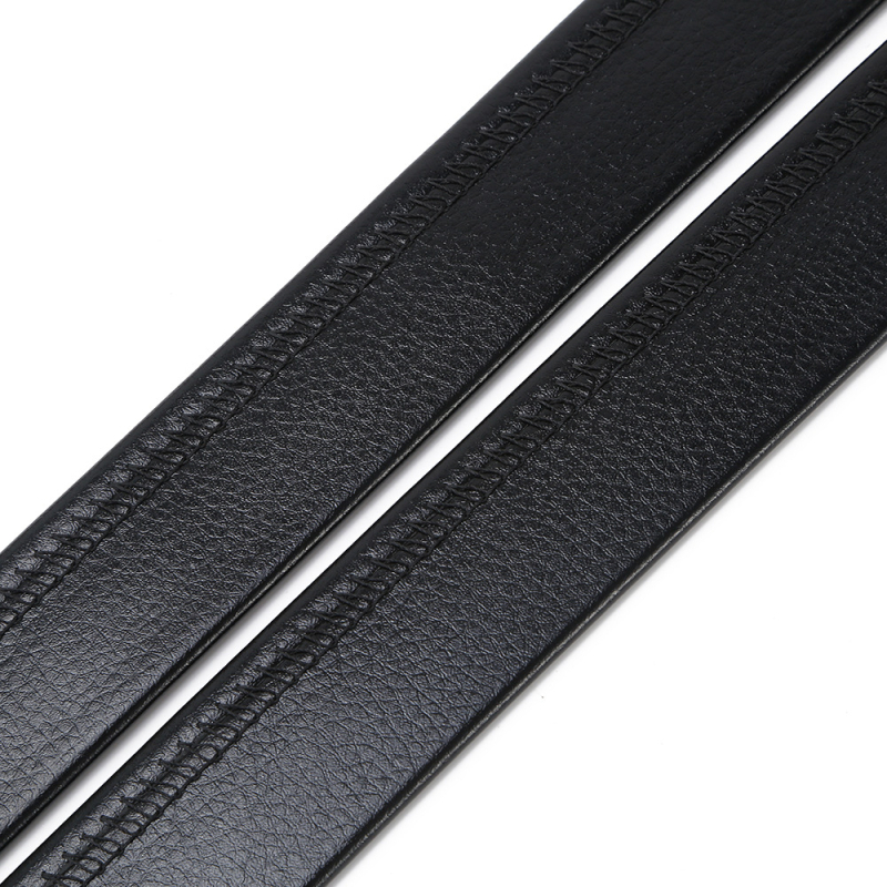 Férfi üzleti öv műbőrrel, betűs mintázat, csattal: más, zárás: más, testreszabás elérhető