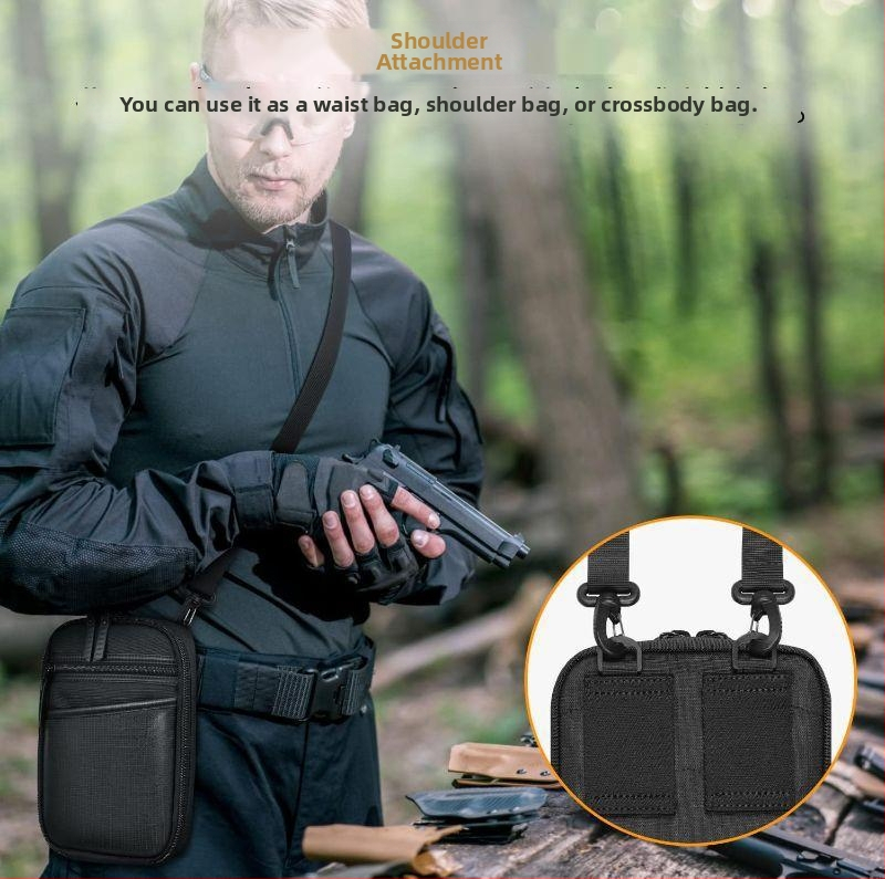 Pistoles soma — ultra viegls dizains, PU materiāls, universāla, priekš āra sporta, ielu modes stils