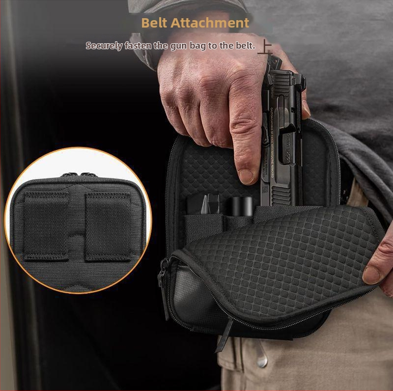 Pistoles soma — ultra viegls dizains, PU materiāls, universāla, priekš āra sporta, ielu modes stils