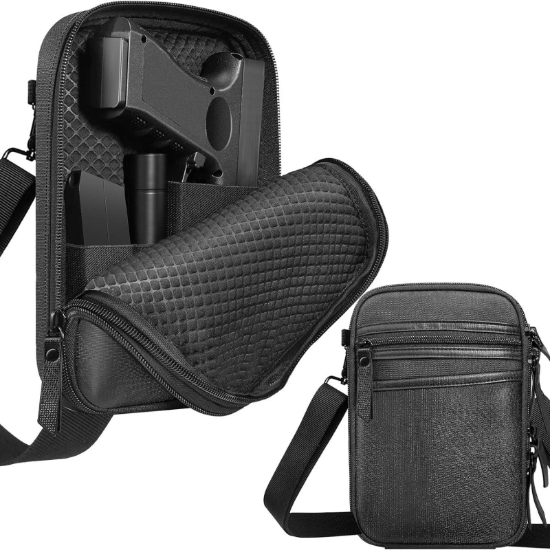 Pistoles soma — ultra viegls dizains, PU materiāls, universāla, priekš āra sporta, ielu modes stils