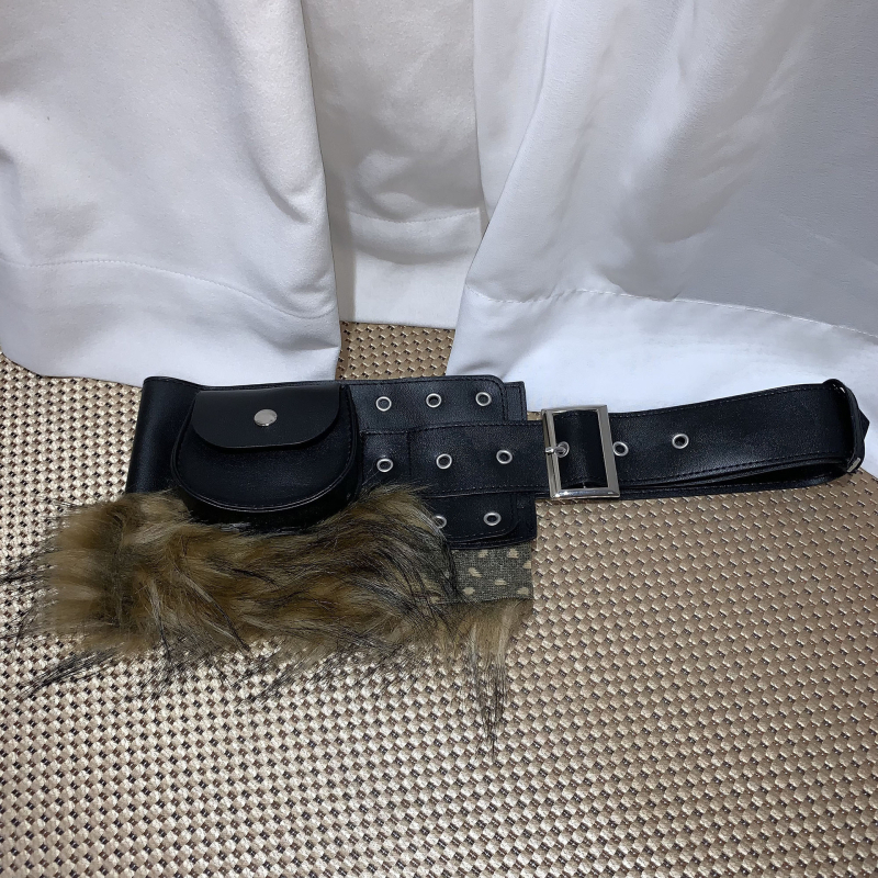 Zdarlbo PU mini derék-táska kapuzárással, PU bélés, dokumentum rekesz, háromdimenziós dizájn, mindennapi viselés, 2025 tavasz