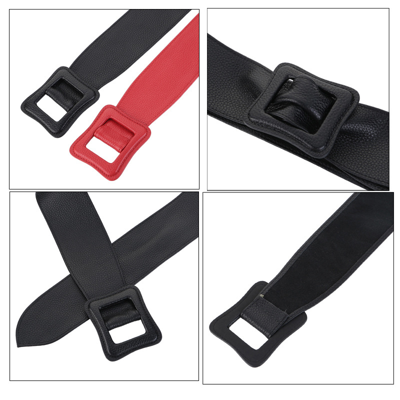 Női derékszíj valódi bőrből, első réteg marhabőrből, All-Match stílus, egyhurok öv ruhákhoz és pulóverekhez