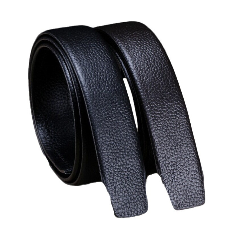 Férfi bőrszíj - első osztályú tehénbőr, lychee mintázat, automata csat, szélesség 2-4 cm, CHARM KAISER