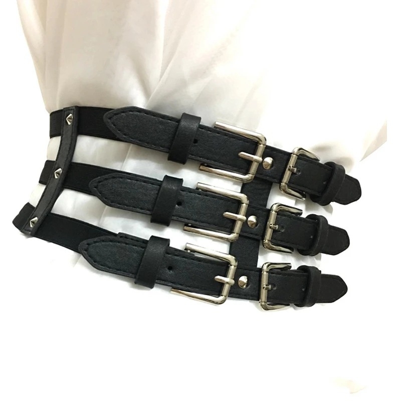 Kleitrihm pin sprādze, kunstnahk, sprādze no sulam, reguleerimis nupp, laius üle 4 cm