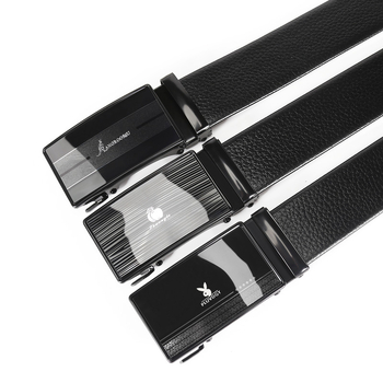 Qinlin meeste kunstnahast vöö automaatse kinnitusklambriga, raua kinnitus, 2-4 cm laius, äristiil