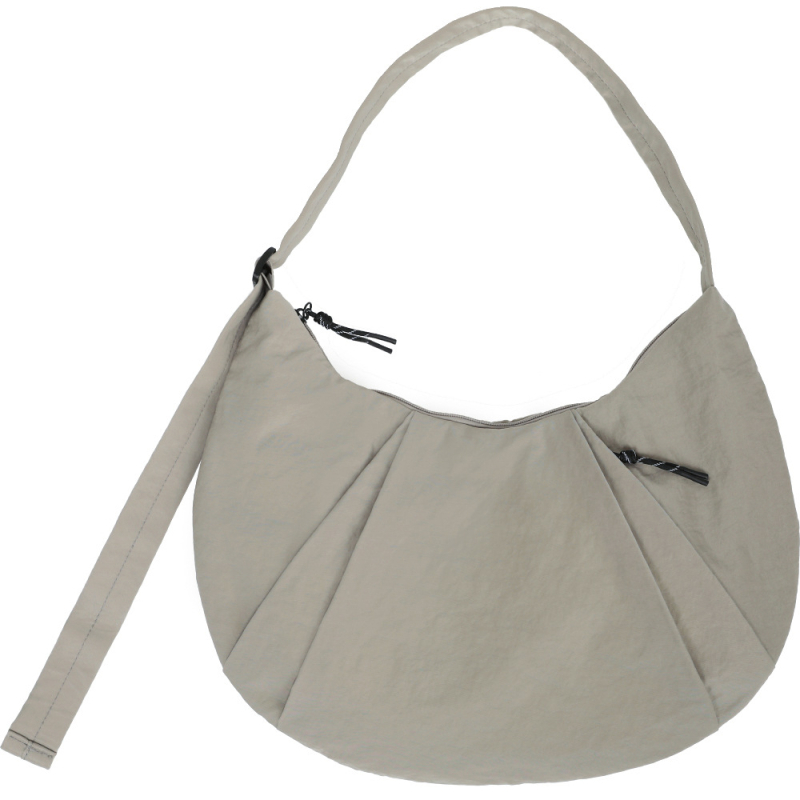 Krosbody torba, unisex, najlon tkanina, stil dumpling bag, zatvaranje zipom, unutarnji džep sa zipom