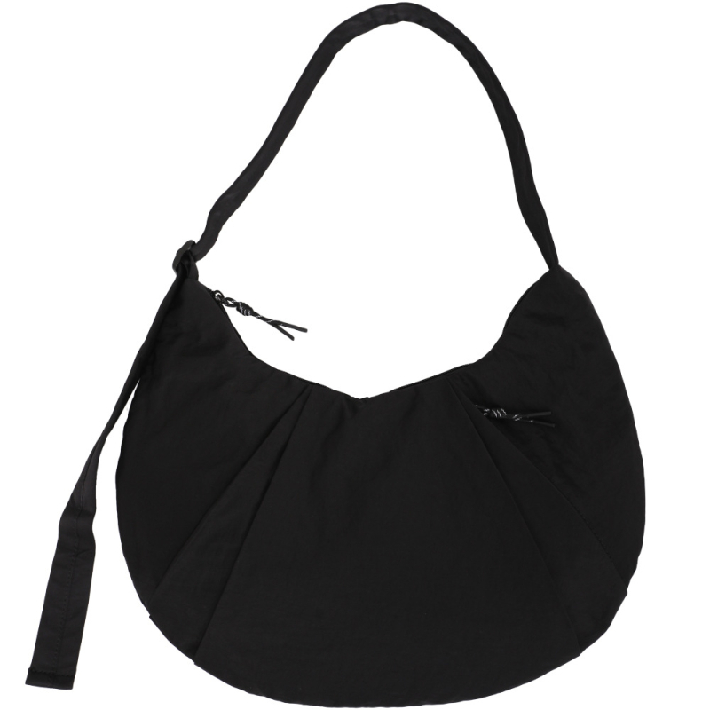 Krosbody torba, unisex, najlon tkanina, stil dumpling bag, zatvaranje zipom, unutarnji džep sa zipom
