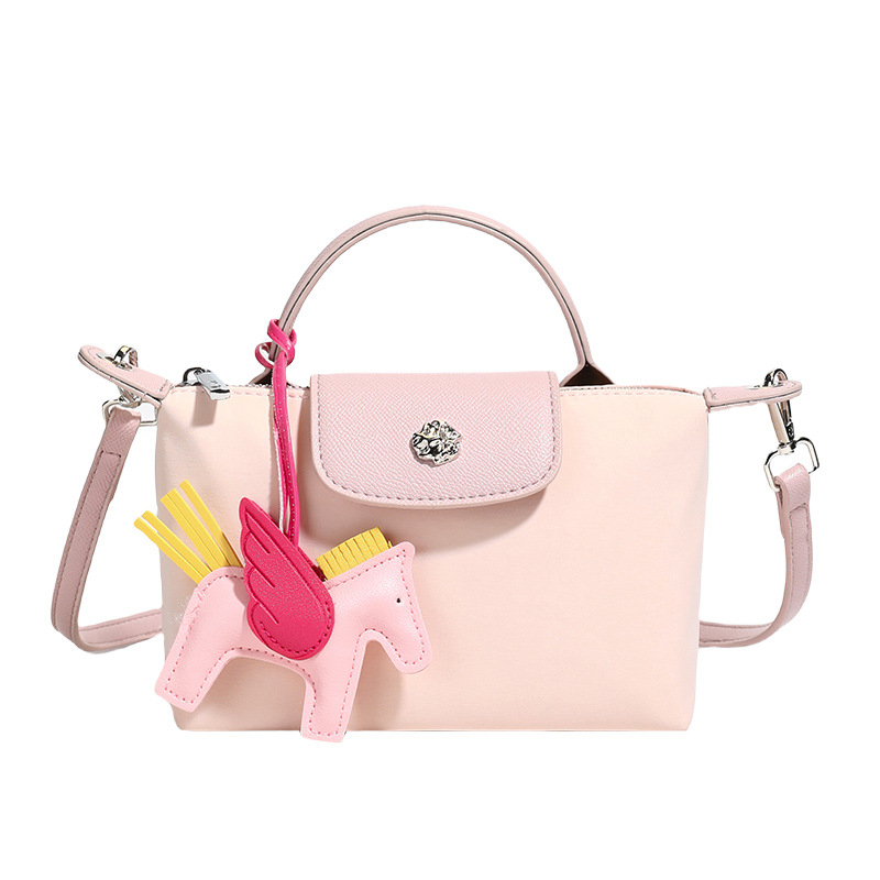 Unisex crossbody torba u obliku dumplinga, od najlona, s poklopcem, unutarnji džepovi za telefon i identifikaciju, laminirani džep na zatvarač, jedna naramenica, proljeće 2025