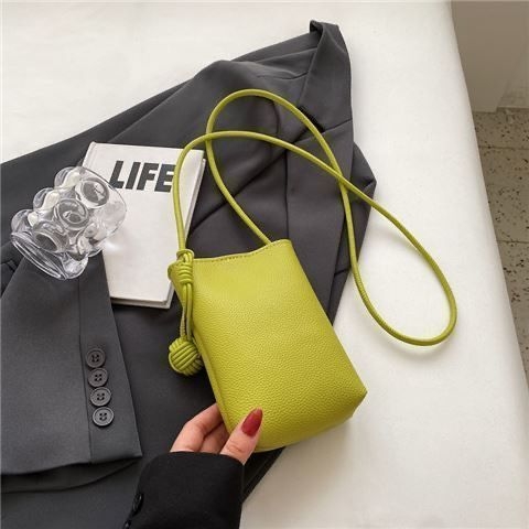 Crossbody mini kvadratna torba za telefon - unisex stil, poliester, PU podstava, proljeće 2025, svakodnevna uporaba