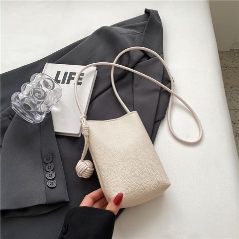 Crossbody mini kvadratna torba za telefon - unisex stil, poliester, PU podstava, proljeće 2025, svakodnevna uporaba