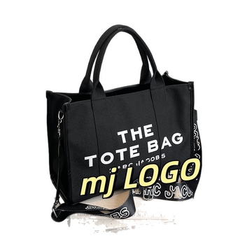 2025 nova tote torba velikog kapaciteta s otiskom slova – platnena crossbody torba za žene