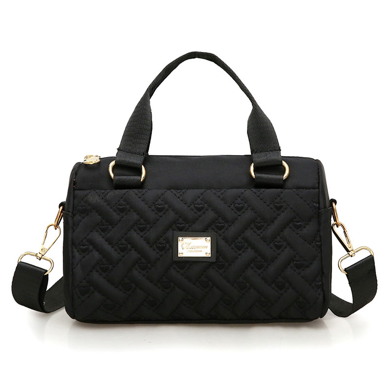Ženska crossbody torba, srednje veličine, tkanina, uspravni kvadratni oblik, zatvaranje na zip, unutarnje pretince: zip pretinac, pretinac za telefon, pretinac za dokumente, jedna naramenica, podstava poliester