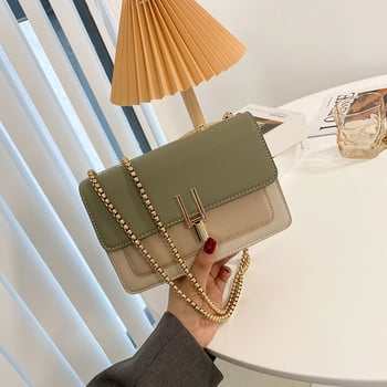 PGUIO PU crossbody torbica s poklopcem, kvadratnog oblika, zatvaranje na zip, tajni džep sa zipom, jedna naramenica, za svakodnevnu upotrebu