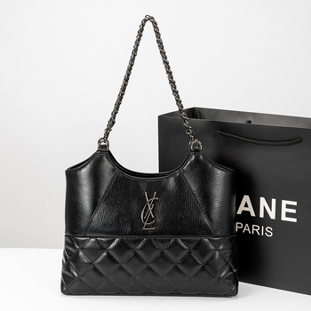 Ženska torba velike kapacitete za poslovno putovanje (Stil: poslovno putovanje; Materijal: prirodna koža; Oblik: uspravni kvadrat; Otvaranje: zatvarač; Unutrašnja podstava: poliester pamuk)