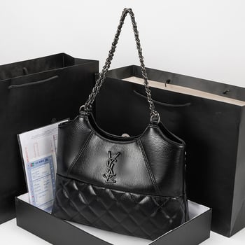 Ženska torba velike kapacitete za poslovno putovanje (Stil: poslovno putovanje; Materijal: prirodna koža; Oblik: uspravni kvadrat; Otvaranje: zatvarač; Unutrašnja podstava: poliester pamuk)