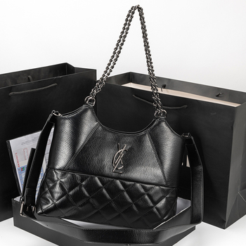 Ženska torba velike kapacitete za poslovno putovanje (Stil: poslovno putovanje; Materijal: prirodna koža; Oblik: uspravni kvadrat; Otvaranje: zatvarač; Unutrašnja podstava: poliester pamuk)