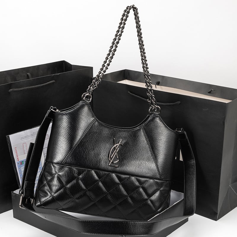 Ženska torba velike kapacitete za poslovno putovanje (Stil: poslovno putovanje; Materijal: prirodna koža; Oblik: uspravni kvadrat; Otvaranje: zatvarač; Unutrašnja podstava: poliester pamuk)