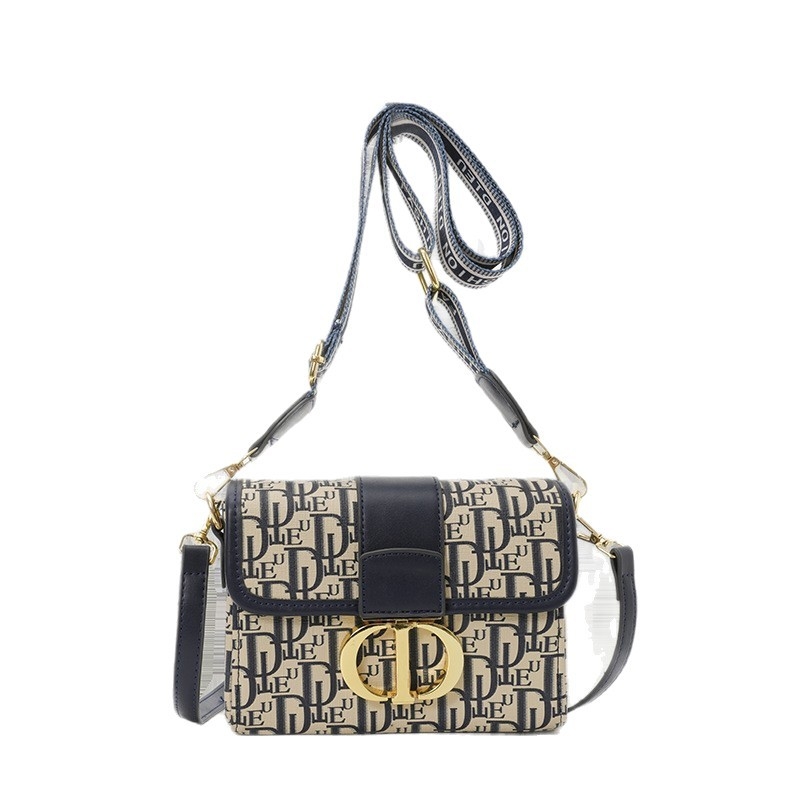 Ženska ukrasna crossbody torba s kvadratnim oblikom, PU materijal, zatvaranje kapicom, džep za telefon, podstava od poliestera