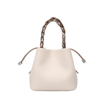 PU bucket torba za žene, magnetsko zatvaranje, unutarnja džep s zipom, ljeto 2025