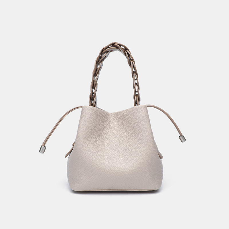 PU bucket torba za žene, magnetsko zatvaranje, unutarnja džep s zipom, ljeto 2025