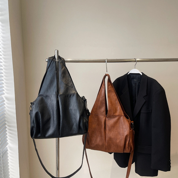 PU tote taška, mestský minimalistický štýl, zapínanie na zips, podšívka z polyesteru, vnútorná kapsa so zipsom, jeden ramenný popruh, každodenné použitie