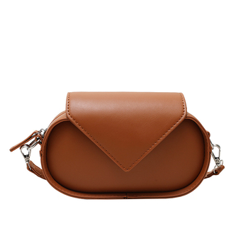 PU ženska mala kvadratna torba preko ramena sa zipom, horizontalni kvadratni oblik, podstava od poliestera