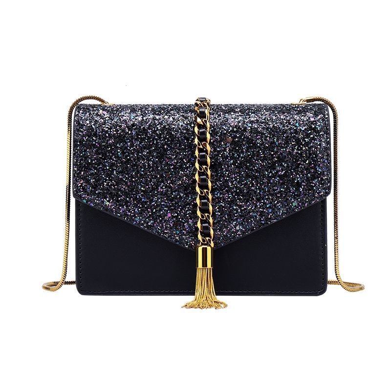 Qinlang corduroy mala kvadratna crossbody torbica s PU podstavom, magnetsko zatvaranje, pogodna za slobodno vrijeme