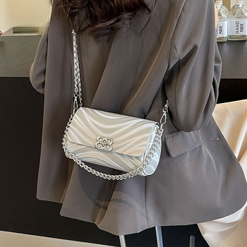Crossbody torbica od Corduroy za žene, Cyber Function stil, mala kružna torbica, zatvarač, PU podstava