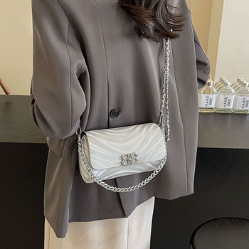 Crossbody torbica od Corduroy za žene, Cyber Function stil, mala kružna torbica, zatvarač, PU podstava