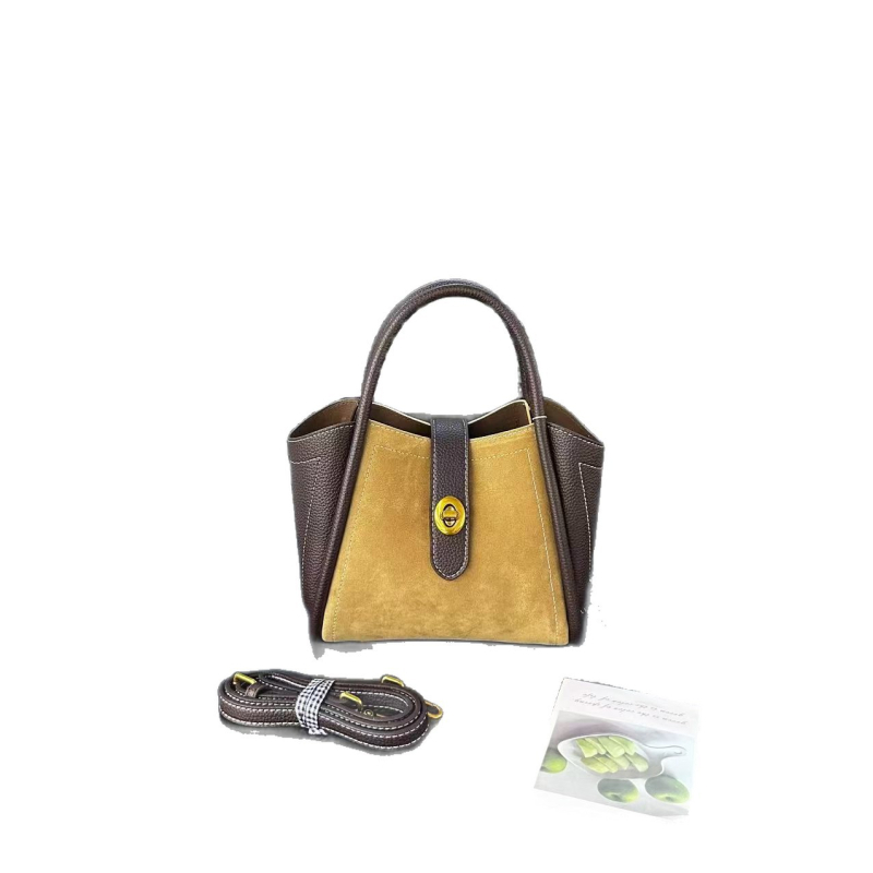 Velúr anyagú váll- és keresztpántos táska, városi minimalist stílus, horizontális négyzet alakú forma, cipzáras zárás.