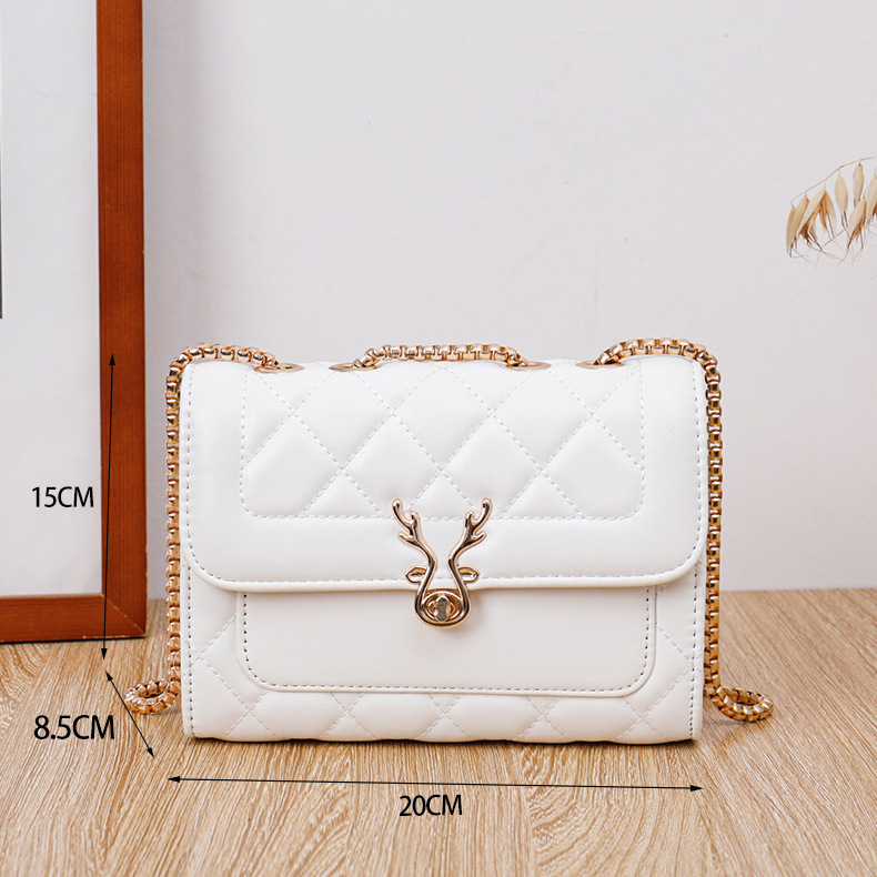 KELAI Crossbody torbica — PU materijal, podlaktni stil, horizontno kvadratni oblik
