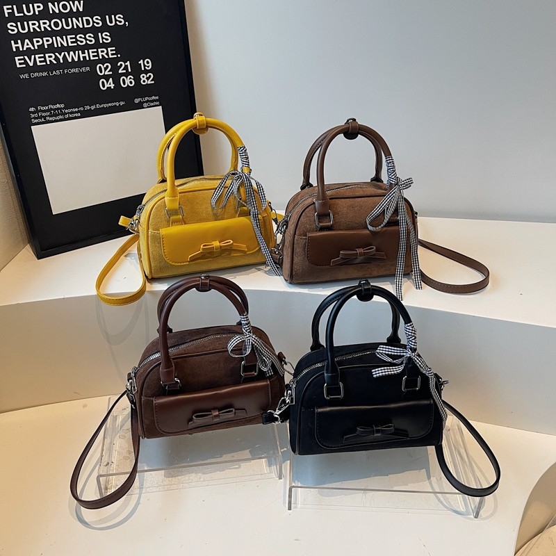 PU koža retro ženska torbica, kvadratnog oblika, zatvarač, poliester podstava, unutarnji džep sa zipom