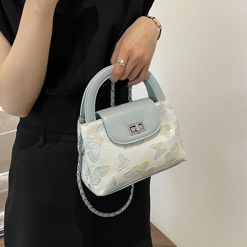 PU crossbody torbica – gradski jednostavan stil, vodoravni kvadratni oblik, zatvaranje kopčom, podstava od poliestera