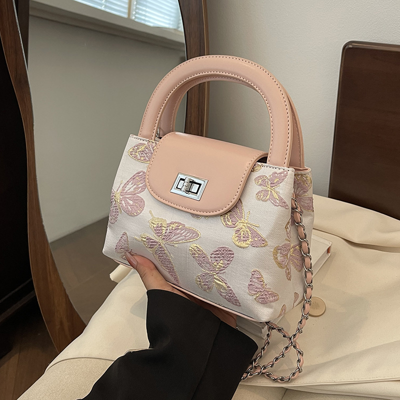 PU crossbody torbica – gradski jednostavan stil, vodoravni kvadratni oblik, zatvaranje kopčom, podstava od poliestera