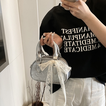 Crossbody Dumpling Bag, PU koža, ovalni oblik, zatvaranje na zip, pretinac za telefon, proljeće 2025, kod bmh8028, urbano minimalistički stil