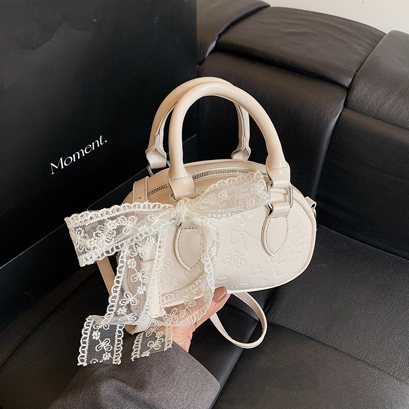 Crossbody Dumpling Bag, PU koža, ovalni oblik, zatvaranje na zip, pretinac za telefon, proljeće 2025, kod bmh8028, urbano minimalistički stil